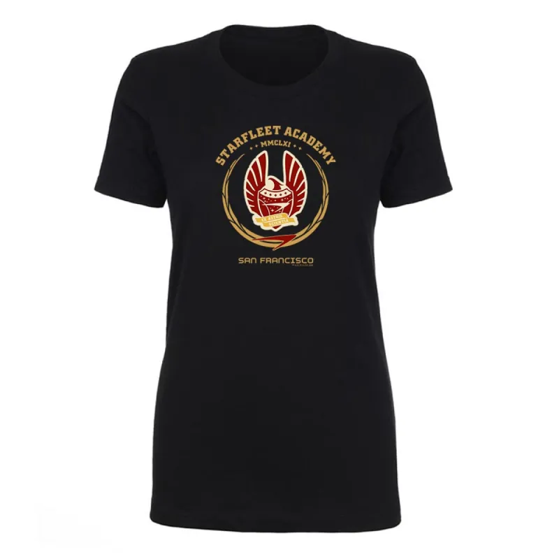 Star Trek Starfleet Academy San Francisco Phoenix Women's Short Sleeve T-Shirt sold by MTV