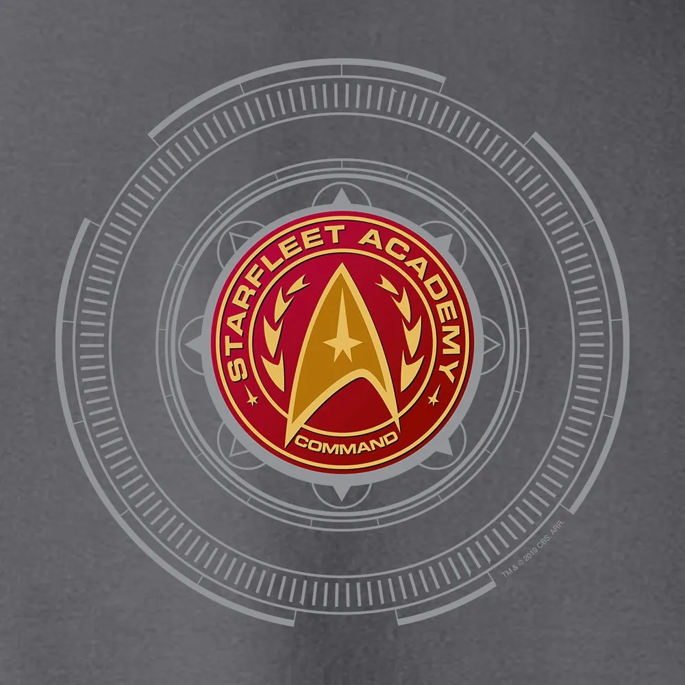 Star Trek Starfleet Academy Command Badge Fleece Hooded Sweatshirt sold by MTV product image thumbnail 2