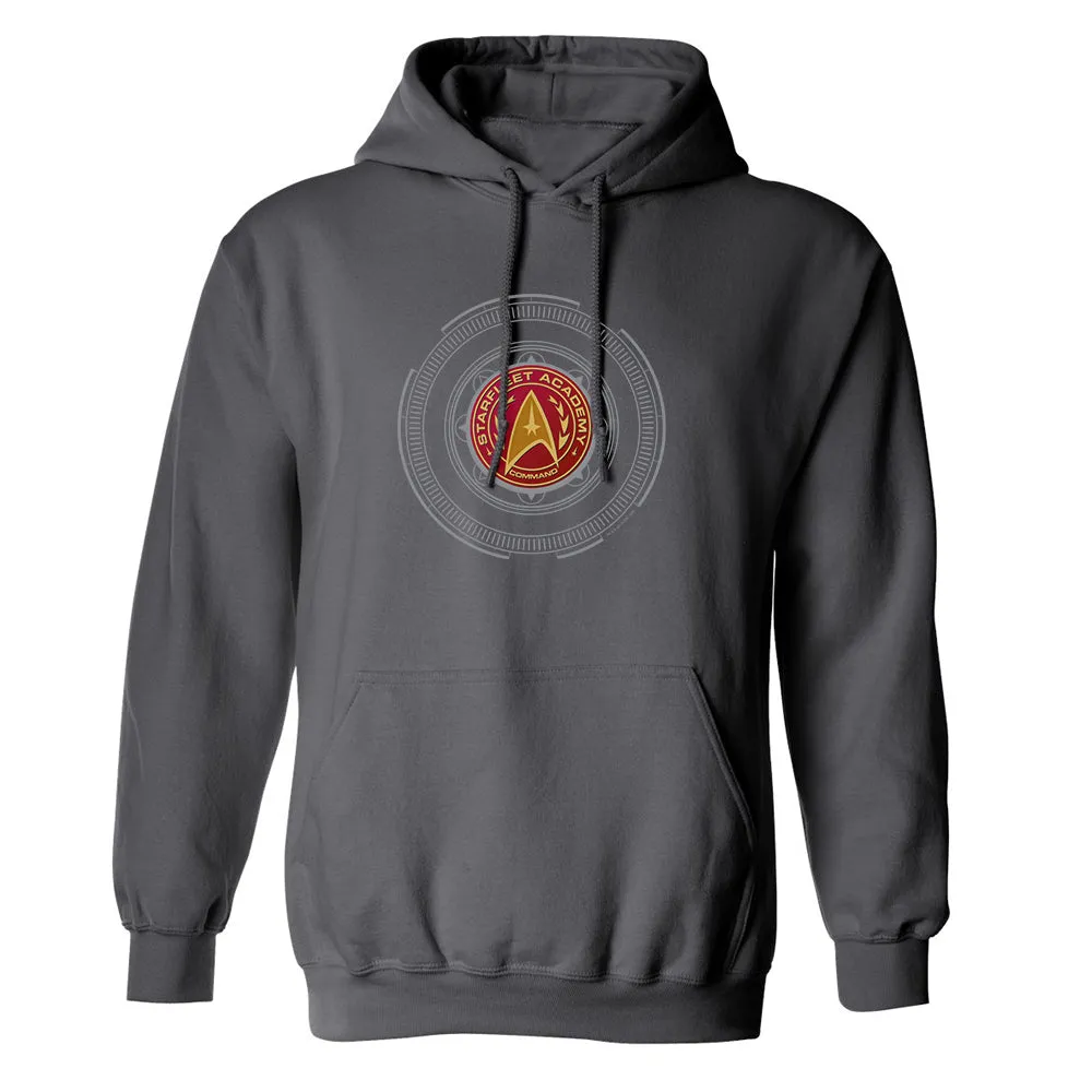 Star Trek Starfleet Academy Command Badge Fleece Hooded Sweatshirt sold by MTV