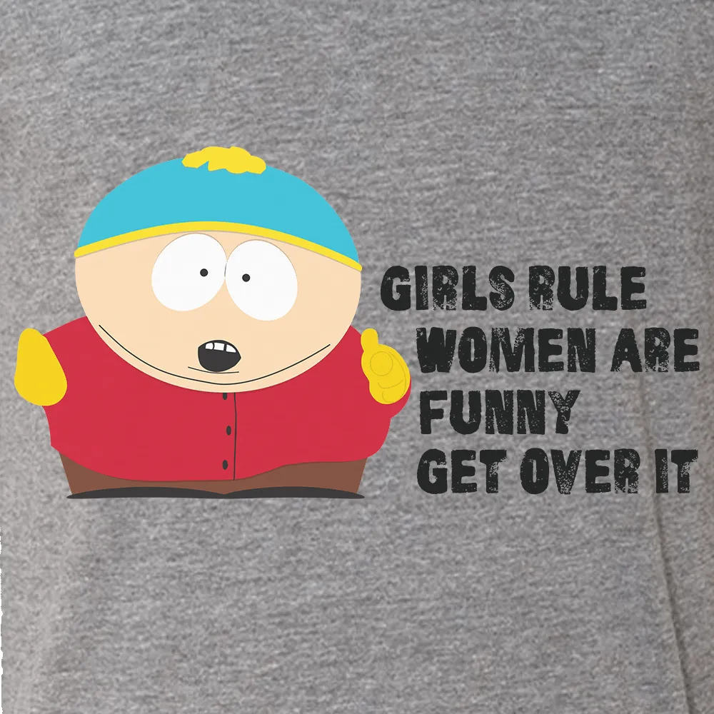 South Park Cartman Girls Rule Tri-Blend Short Sleeve T-Shirt sold by MTV product image thumbnail 2