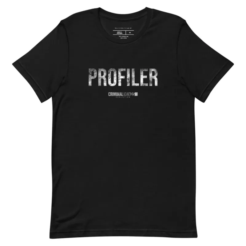 Criminal Minds: Evolution Profiler Unisex T-Shirt sold by MTV