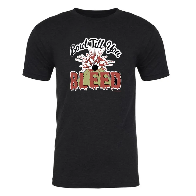 Dexter Bowl Till You Bleed Men's Tri-Blend T-Shirt sold by MTV