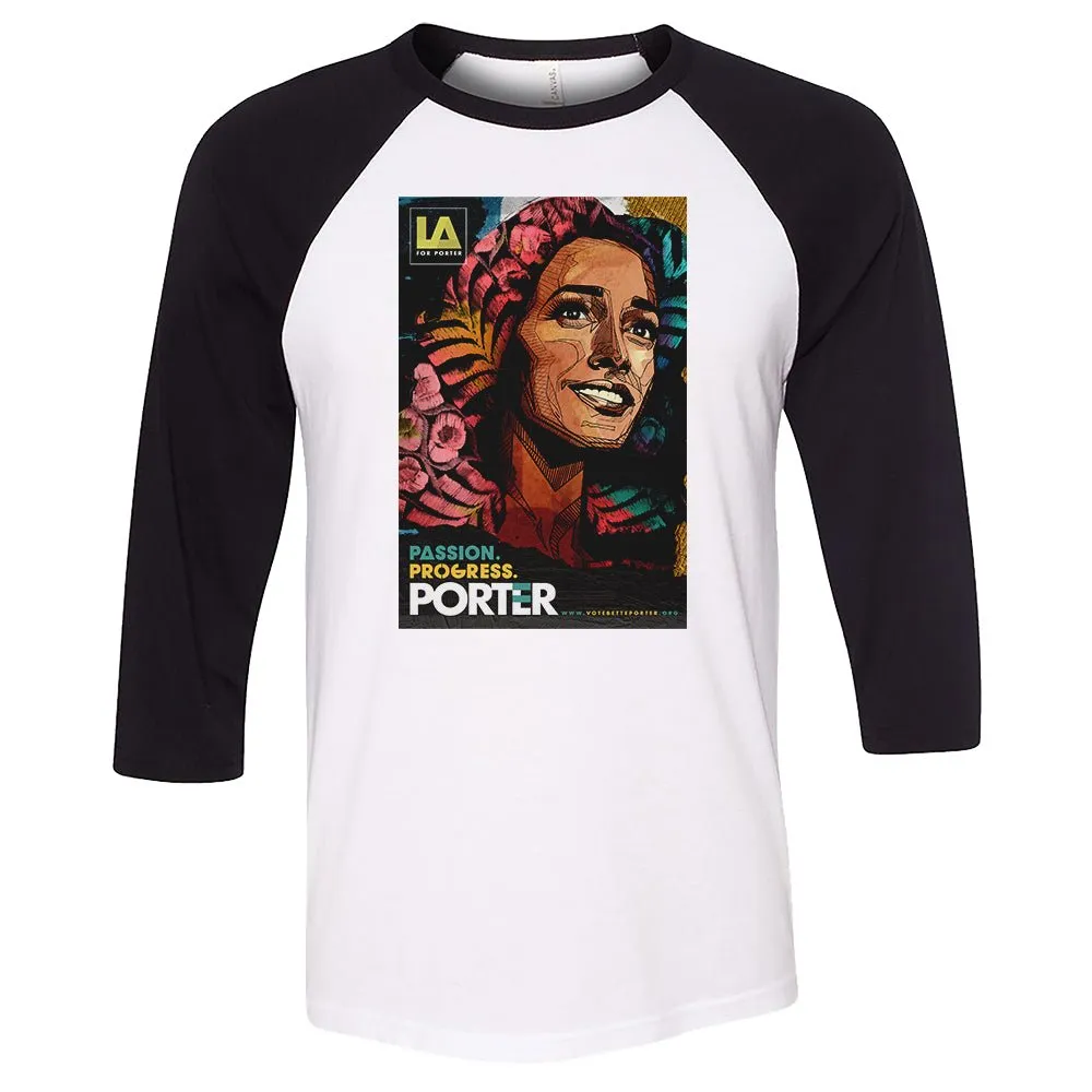 The L Word: Generation Q Bette Porter Campaign Poster 3/4 Sleeve Baseball T-Shirt sold by MTV