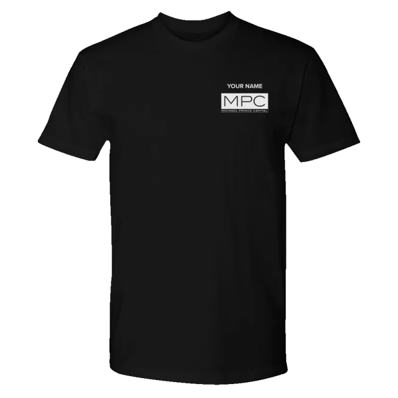 Billions Michael Prince Capital Personalized Adult Short Sleeve T-Shirt sold by MTV