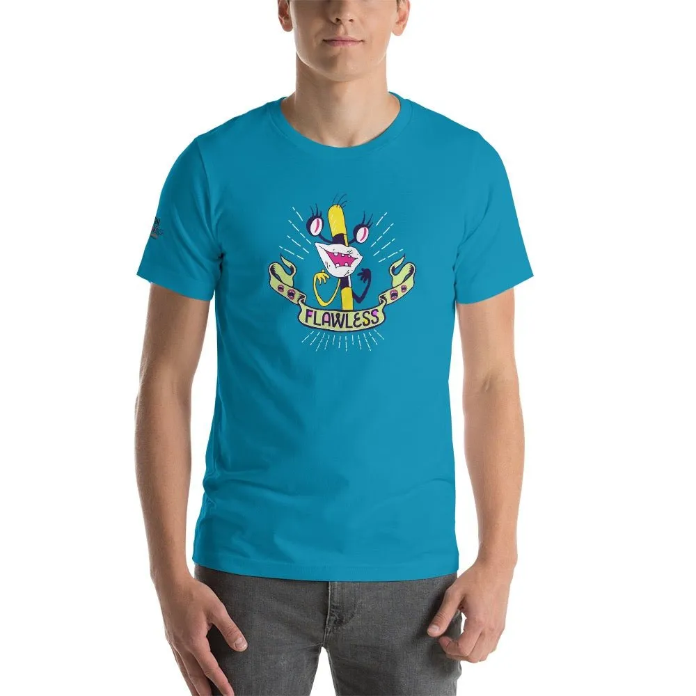 Aaahh!!! Real Monsters Oblina Flawless Adult Short Sleeve T-Shirt sold by MTV product image thumbnail 3