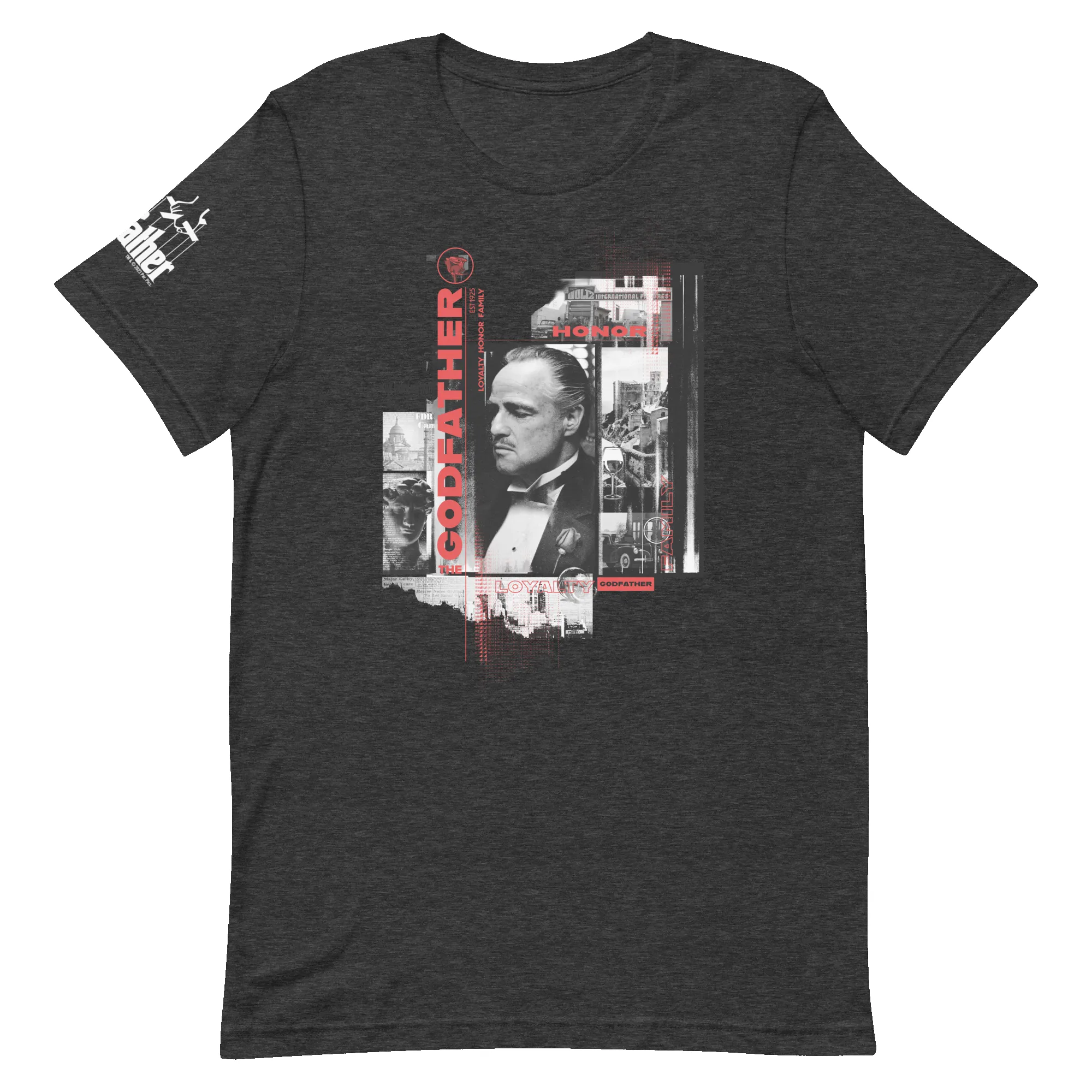 The Godfather "Honor Loyalty Family" Adult Short Sleeve T-Shirt sold by MTV product image thumbnail 5