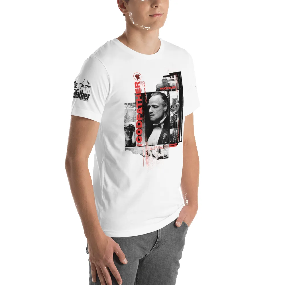 The Godfather "Honor Loyalty Family" Adult Short Sleeve T-Shirt sold by MTV product image thumbnail 3