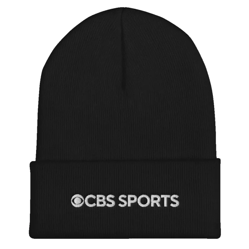 CBS Sports Logo Cuffed Beanie sold by MTV