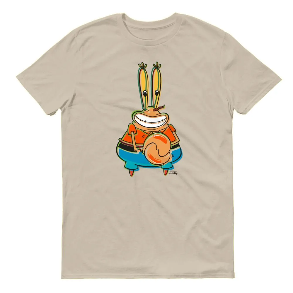 Mr. Krabs Greedy Short Sleeve T-Shirt sold by MTV