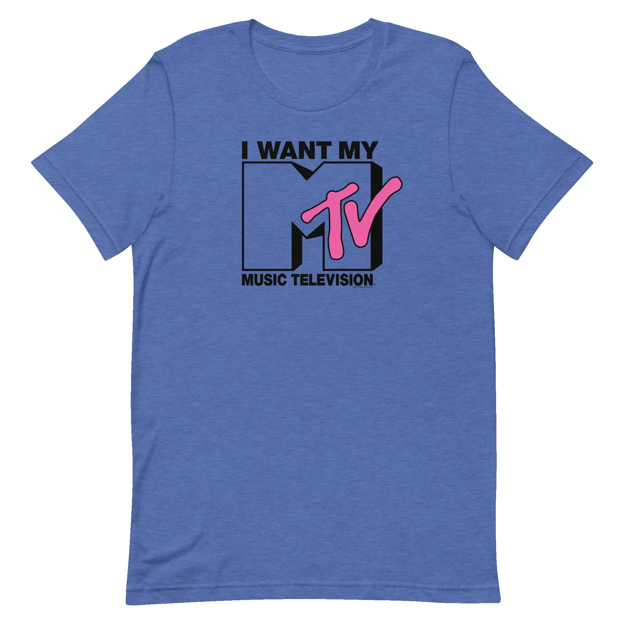 MTV Gear I Want My With Classic MTV Logo Adult Short Sleeve T-Shirt sold by MTV product image thumbnail 4