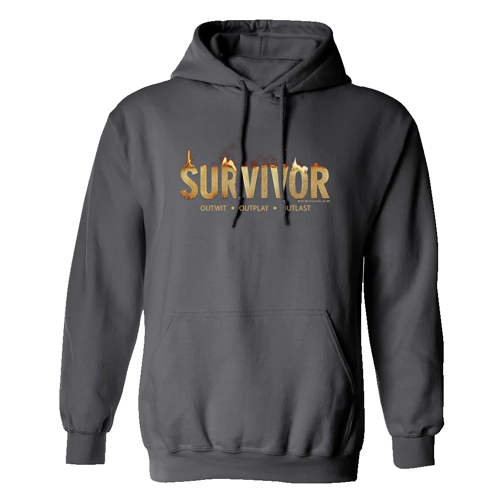 Survivor Flame Logo Hooded Sweatshirt sold by MTV product image thumbnail 3