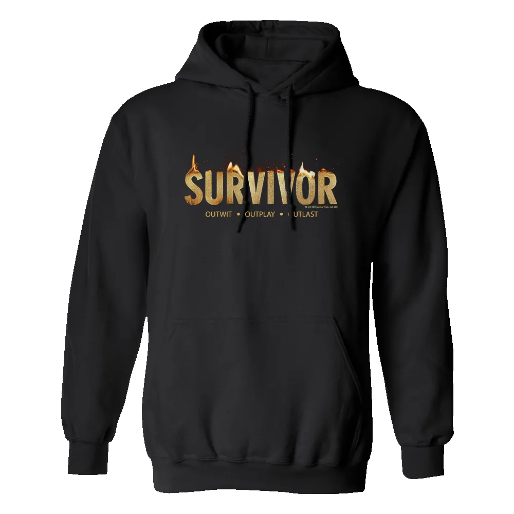Survivor Flame Logo Hooded Sweatshirt sold by MTV