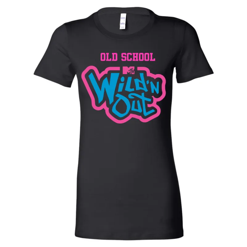 Wild 'N Out Neon Old School Women's Long Body Short Sleeve T-Shirt sold by MTV