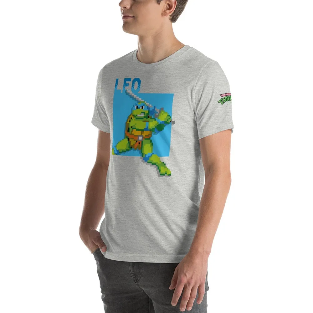 Teenage Mutant Ninja Turtles Leo Arcade Ninja Adult Short Sleeve T-Shirt sold by MTV product image thumbnail 4