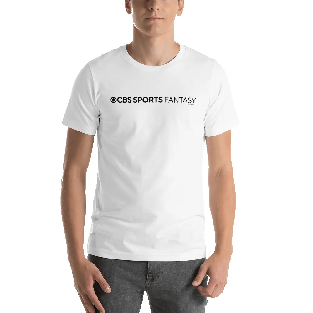 CBS Sports Fantasy Logo Adult Short Sleeve T-Shirt sold by MTV product image thumbnail 4