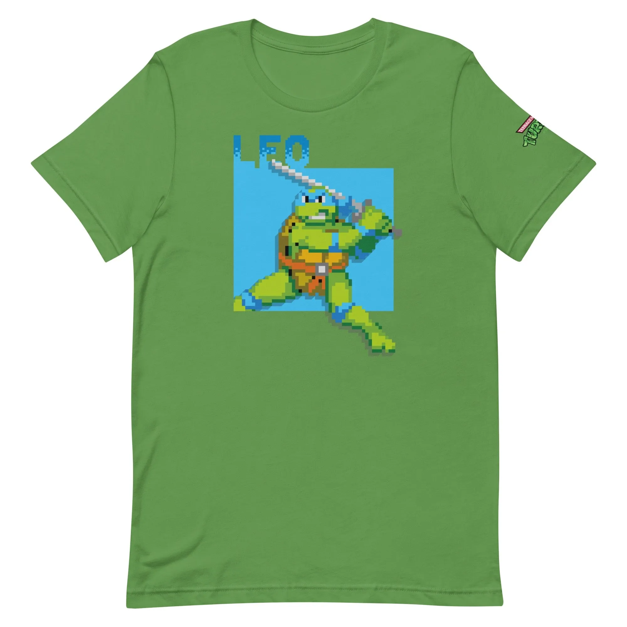 Teenage Mutant Ninja Turtles Leo Arcade Ninja Adult Short Sleeve T-Shirt sold by MTV product image thumbnail 5