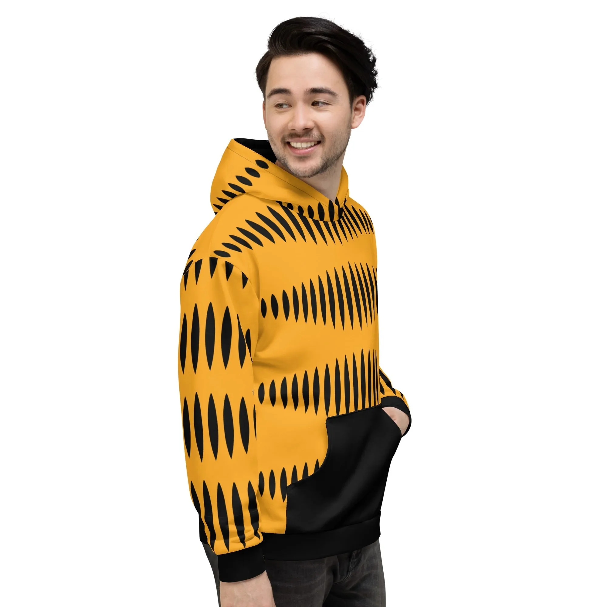Garfield Stripes Unisex Hooded Sweatshirt sold by MTV product image thumbnail 4