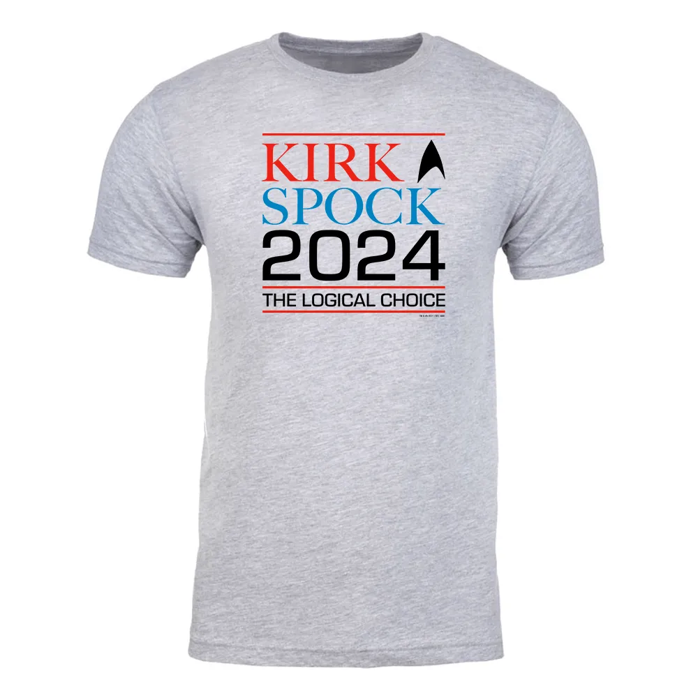 Star Trek: The Original Series Kirk & Spock 2024 Adult Short Sleeve T-Shirt sold by MTV product image thumbnail 3