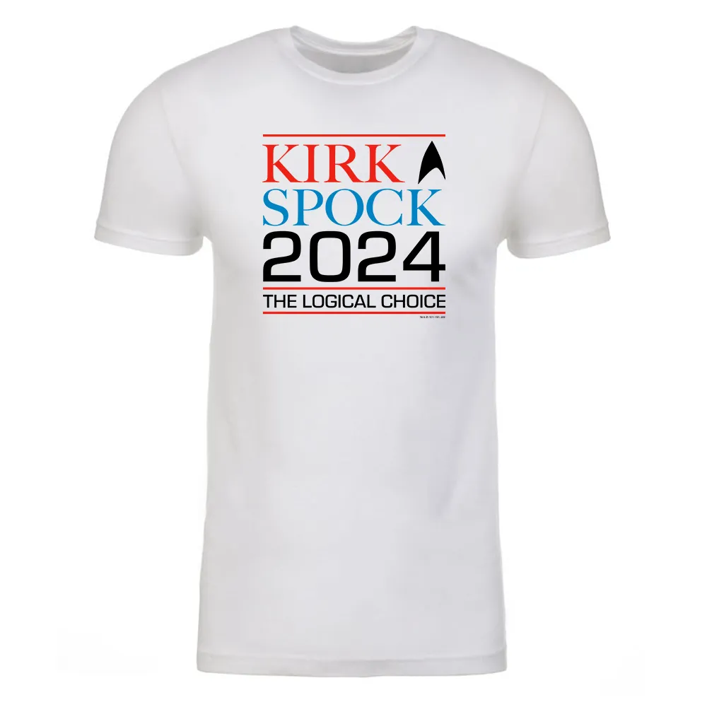 Star Trek: The Original Series Kirk & Spock 2024 Adult Short Sleeve T-Shirt sold by MTV product image thumbnail 4