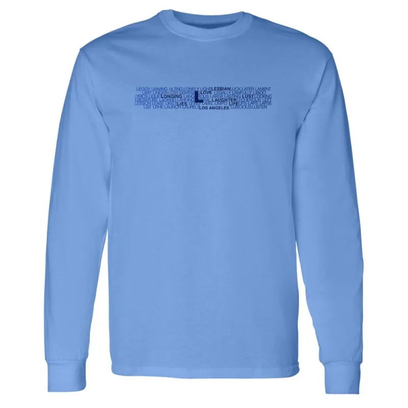 The L Word The L Words Adult Long Sleeve T-Shirt sold by MTV