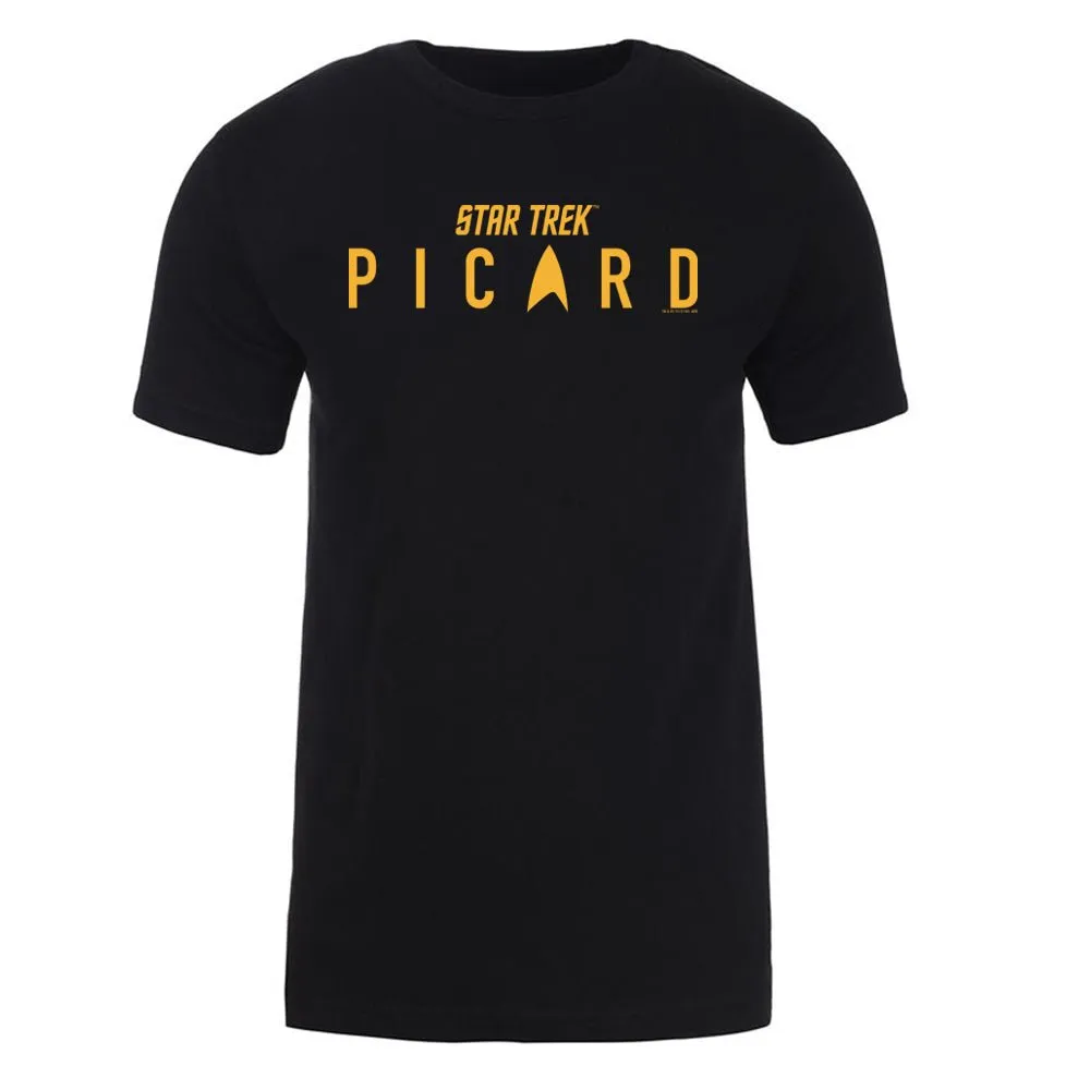 Star Trek: Picard Logo Adult Short Sleeve T-Shirt sold by MTV