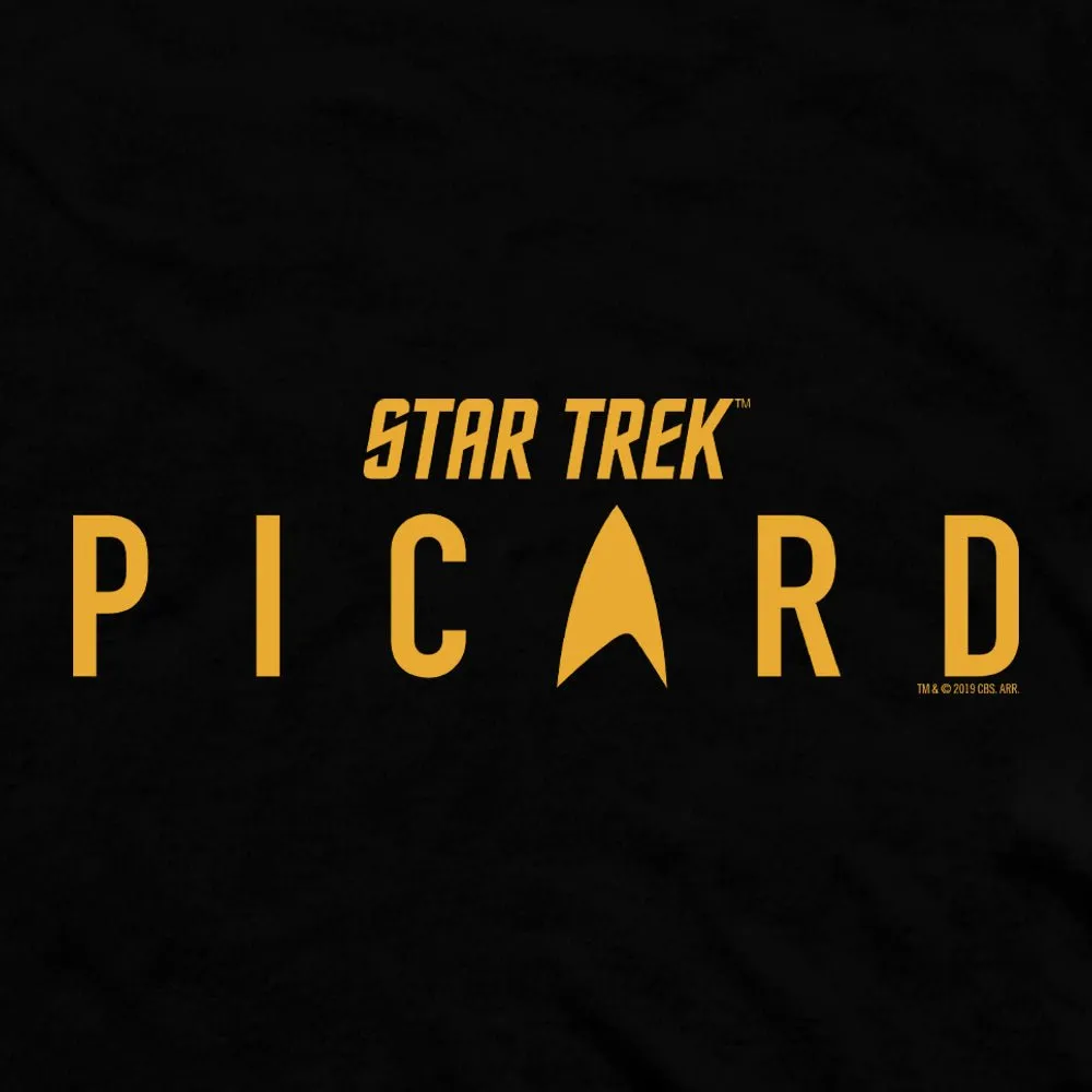 Star Trek: Picard Logo Adult Short Sleeve T-Shirt sold by MTV product image thumbnail 2