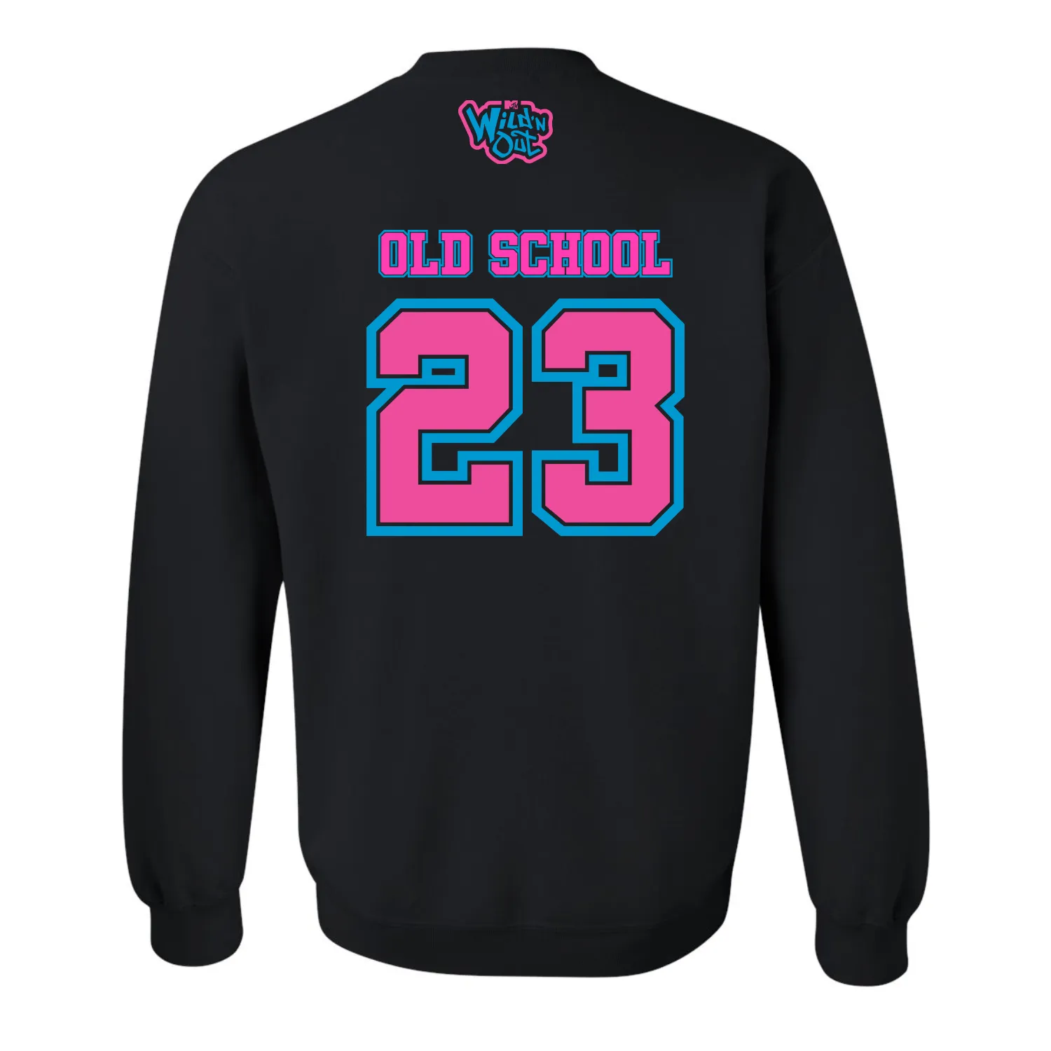 Wild 'N Out Neon Old School Adult Crew Neck Sweatshirt sold by MTV product image thumbnail 2