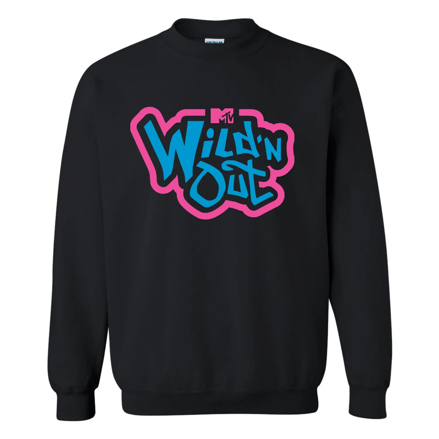 Wild 'N Out Neon Old School Adult Crew Neck Sweatshirt sold by MTV