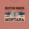 Yellowstone Dutton Ranch Montana Tri-Blend Short Sleeve T-Shirt sold by MTV