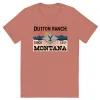 Yellowstone Dutton Ranch Montana Tri-Blend Short Sleeve T-Shirt sold by MTV