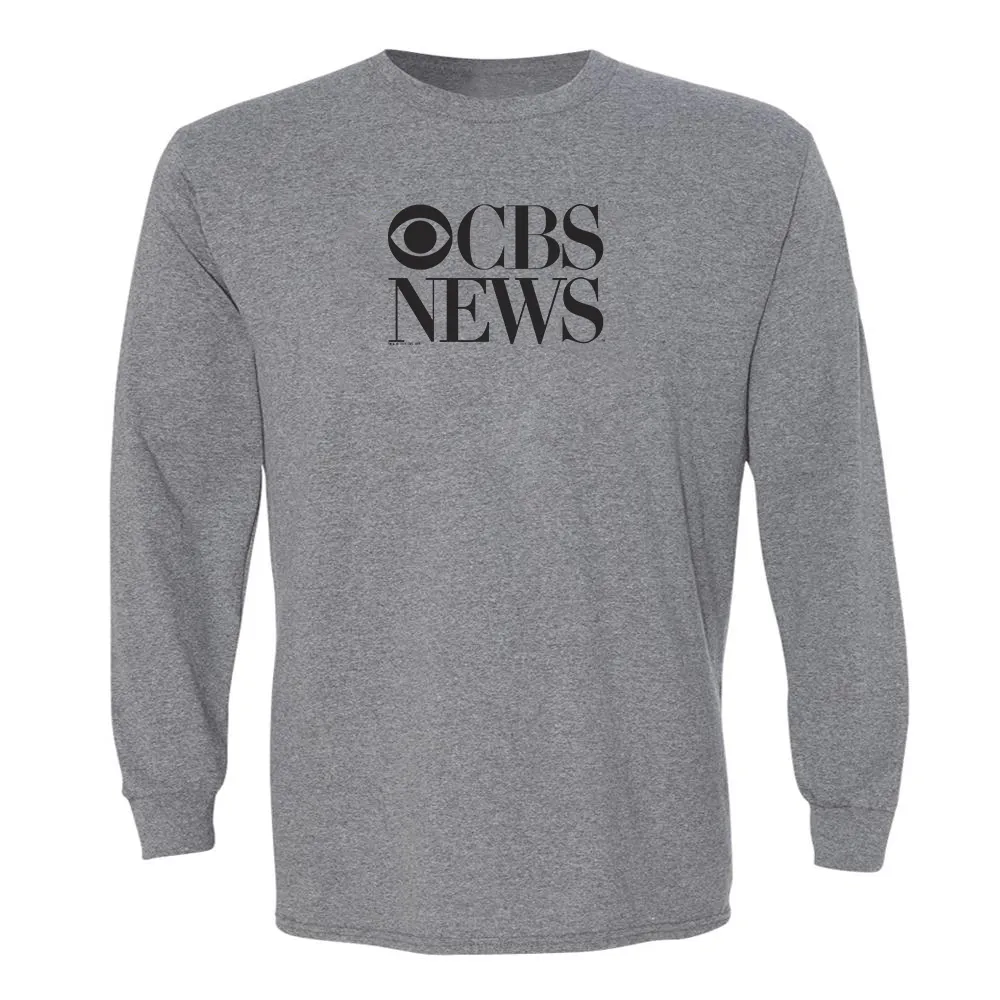 CBS News Vintage Logo Adult Long Sleeve T-Shirt sold by MTV product image thumbnail 2