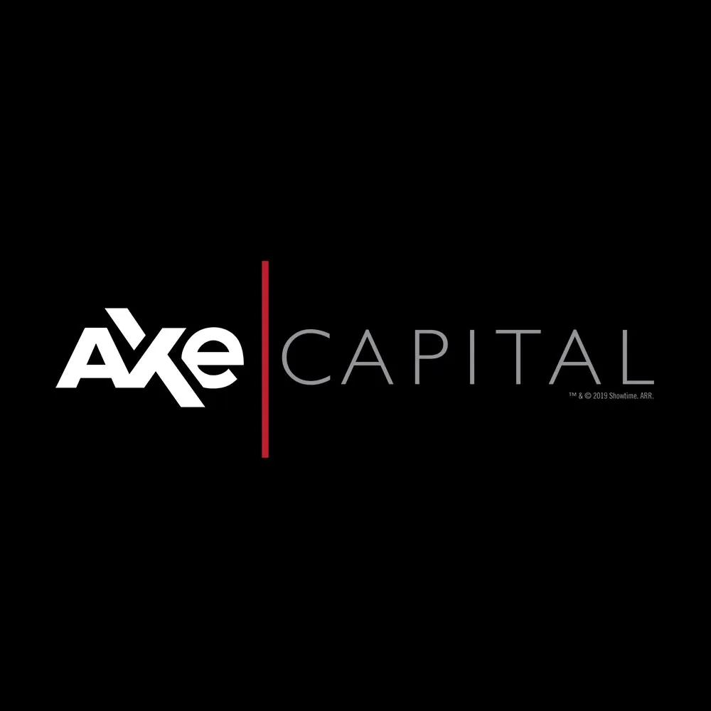 Billions Axe Capital Horizontal Logo Adult Short Sleeve T-Shirt sold by MTV product image thumbnail 2