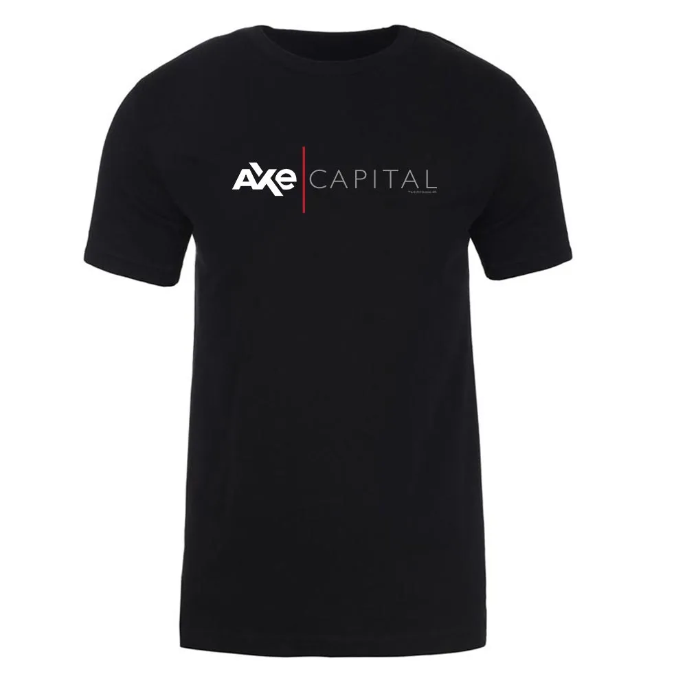 Billions Axe Capital Horizontal Logo Adult Short Sleeve T-Shirt sold by MTV