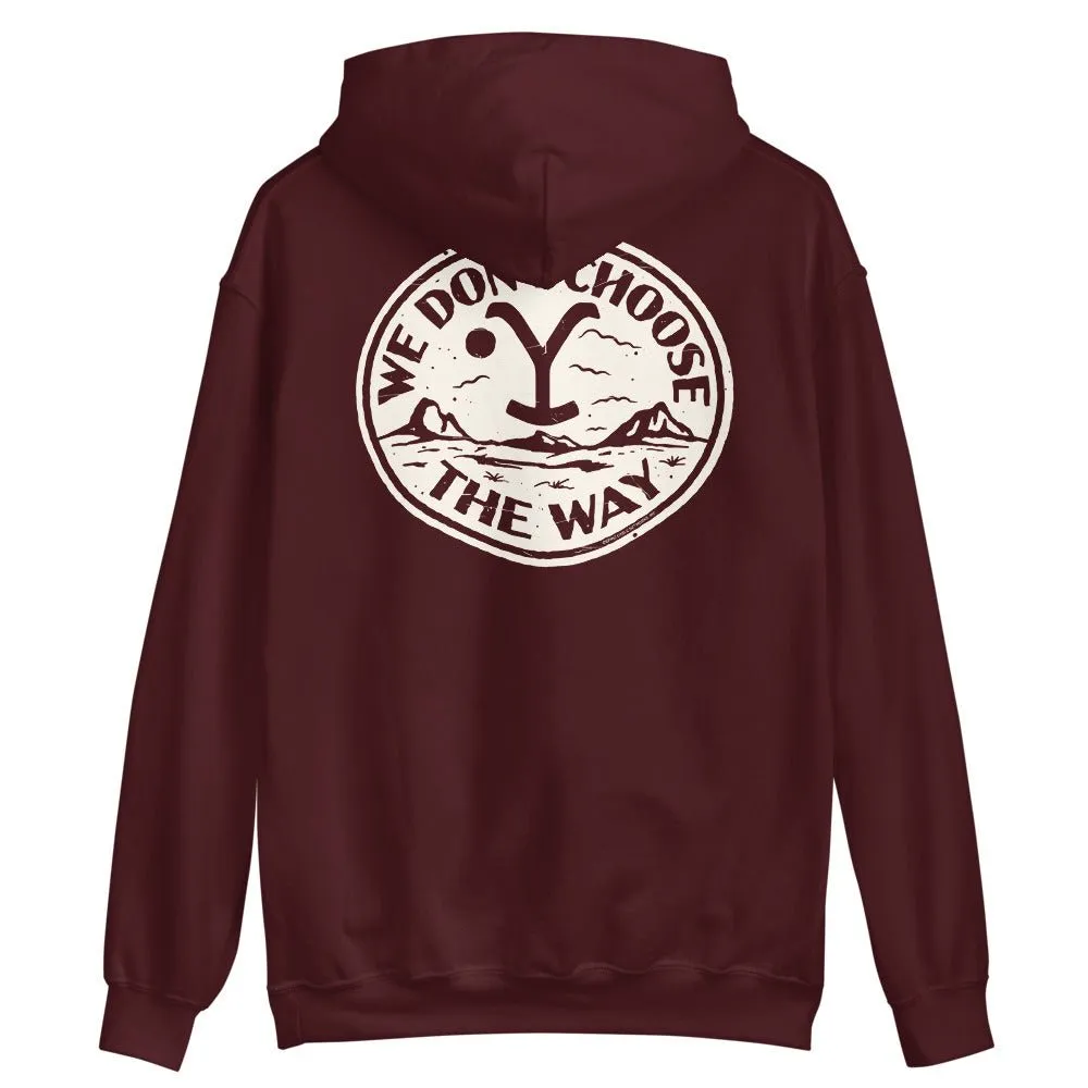 Yellowstone Choose the Way Hooded Sweatshirt sold by MTV