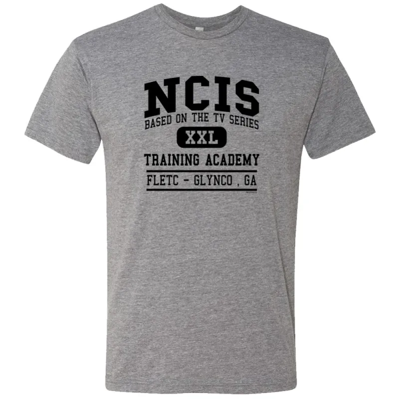 NCIS Training Academy Men's Tri-Blend Short Sleeve T-Shirt sold by MTV