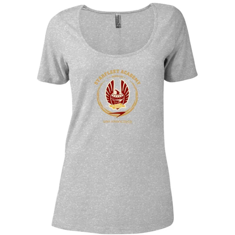 Star Trek Starfleet Academy San Francisco Phoenix Women's Relaxed Scoop Neck T-Shirt sold by MTV