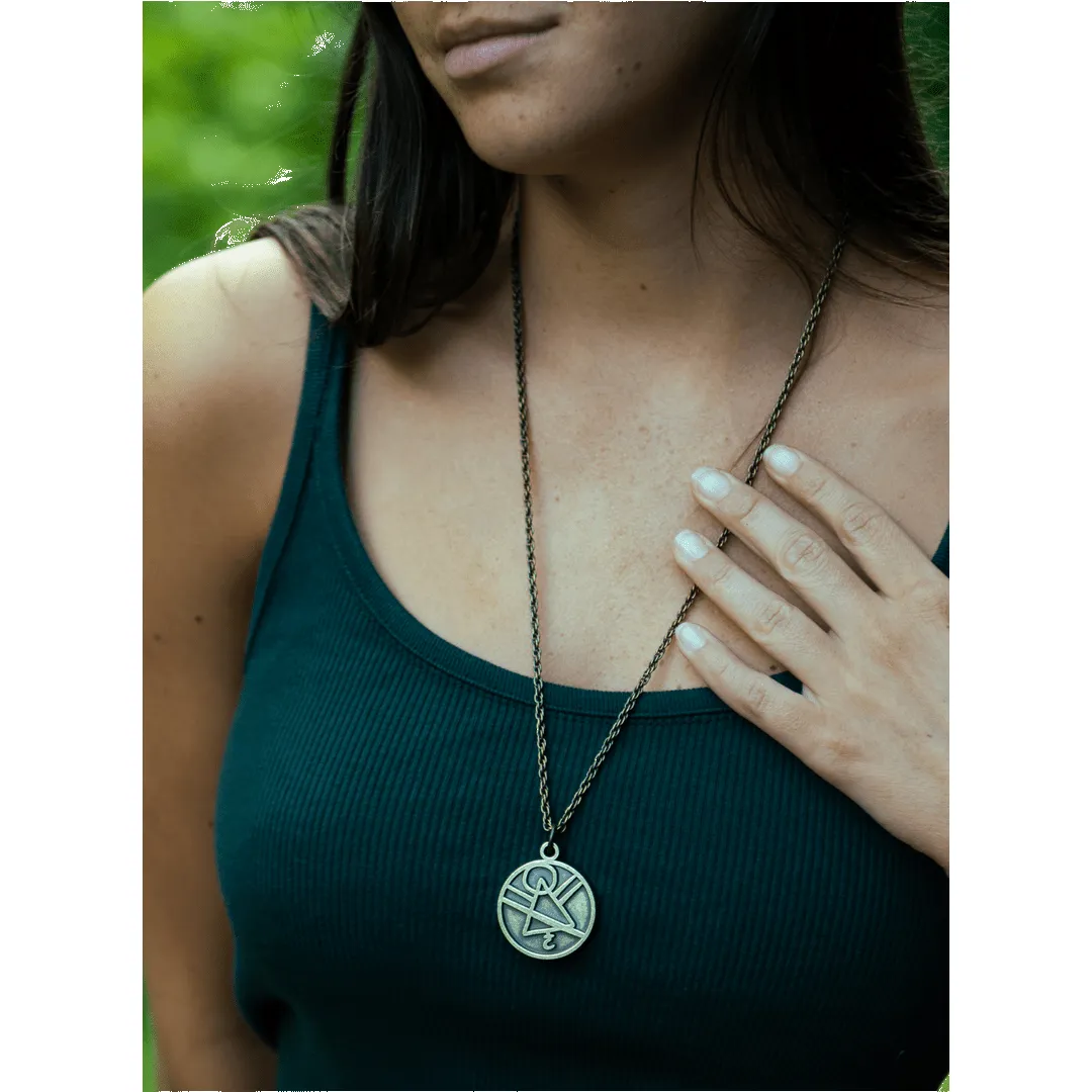 Yellowjackets Rune Symbol Pendant Necklace sold by MTV product image thumbnail 3