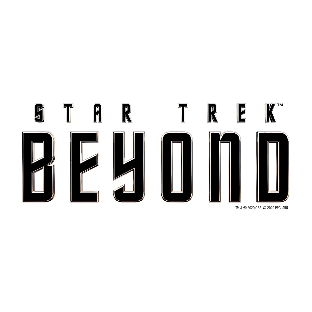 Star Trek XIII: Beyond Logo Adult Short Sleeve T-Shirt sold by MTV product image thumbnail 2