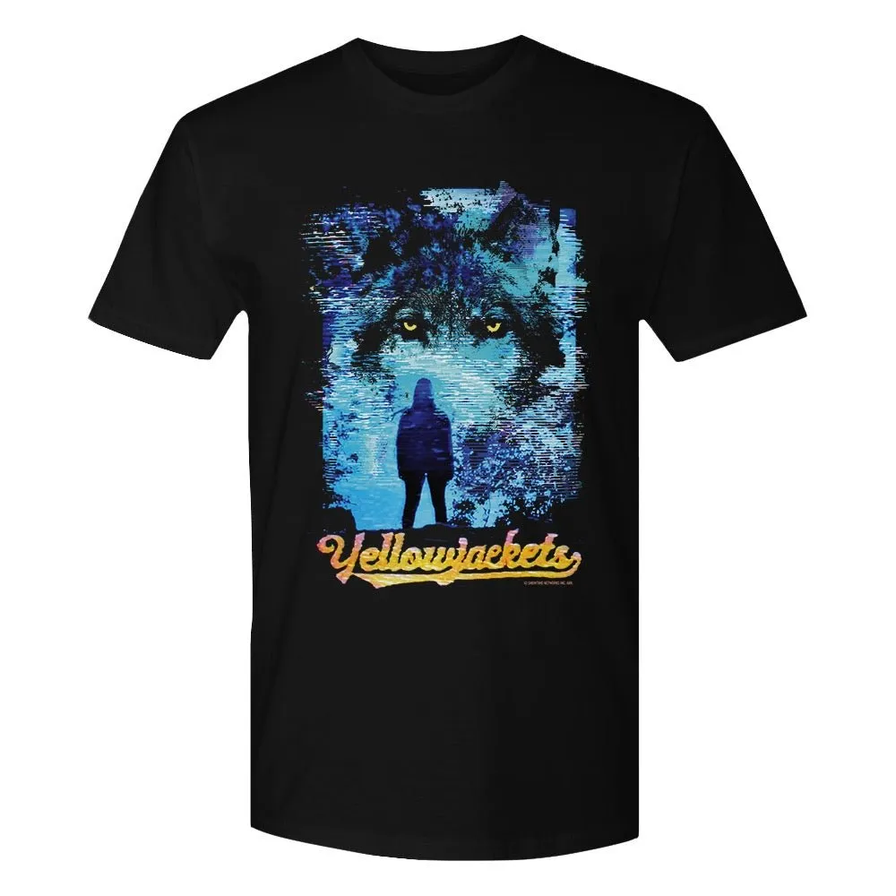 Yellowjackets Wolf TV Glitch Adult Short Sleeve T-Shirt sold by MTV