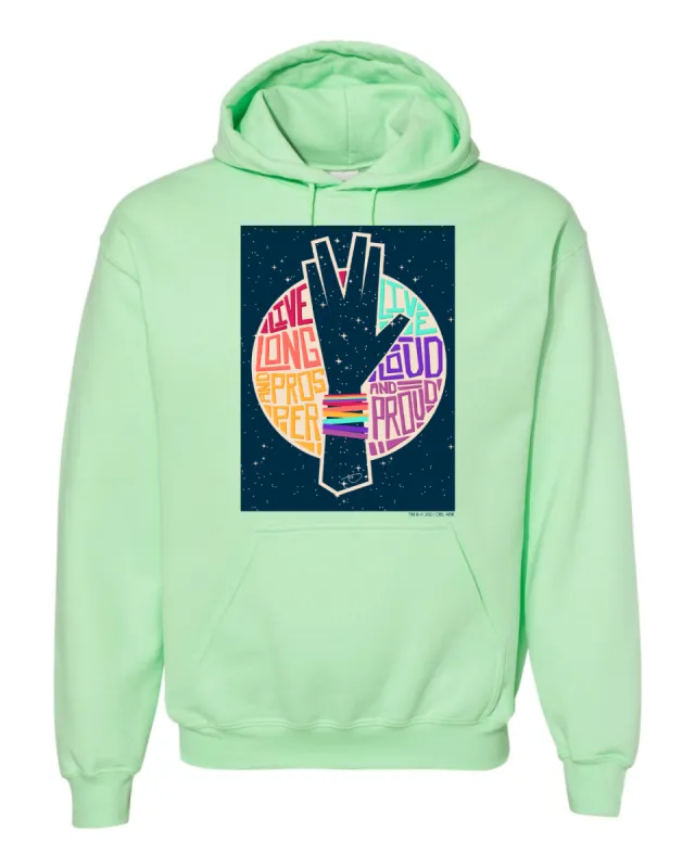 Star Trek Artist Spotlight: Rob DeHart L.L.A.P. Hooded Sweatshirt sold by MTV
