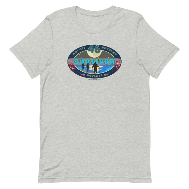 Survivor Season 46 Logo Adult T-Shirt sold by MTV