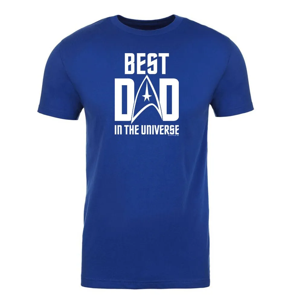 Star Trek: The Original Series Best Dad In The Universe Adult Short Sleeve T-Shirt sold by MTV