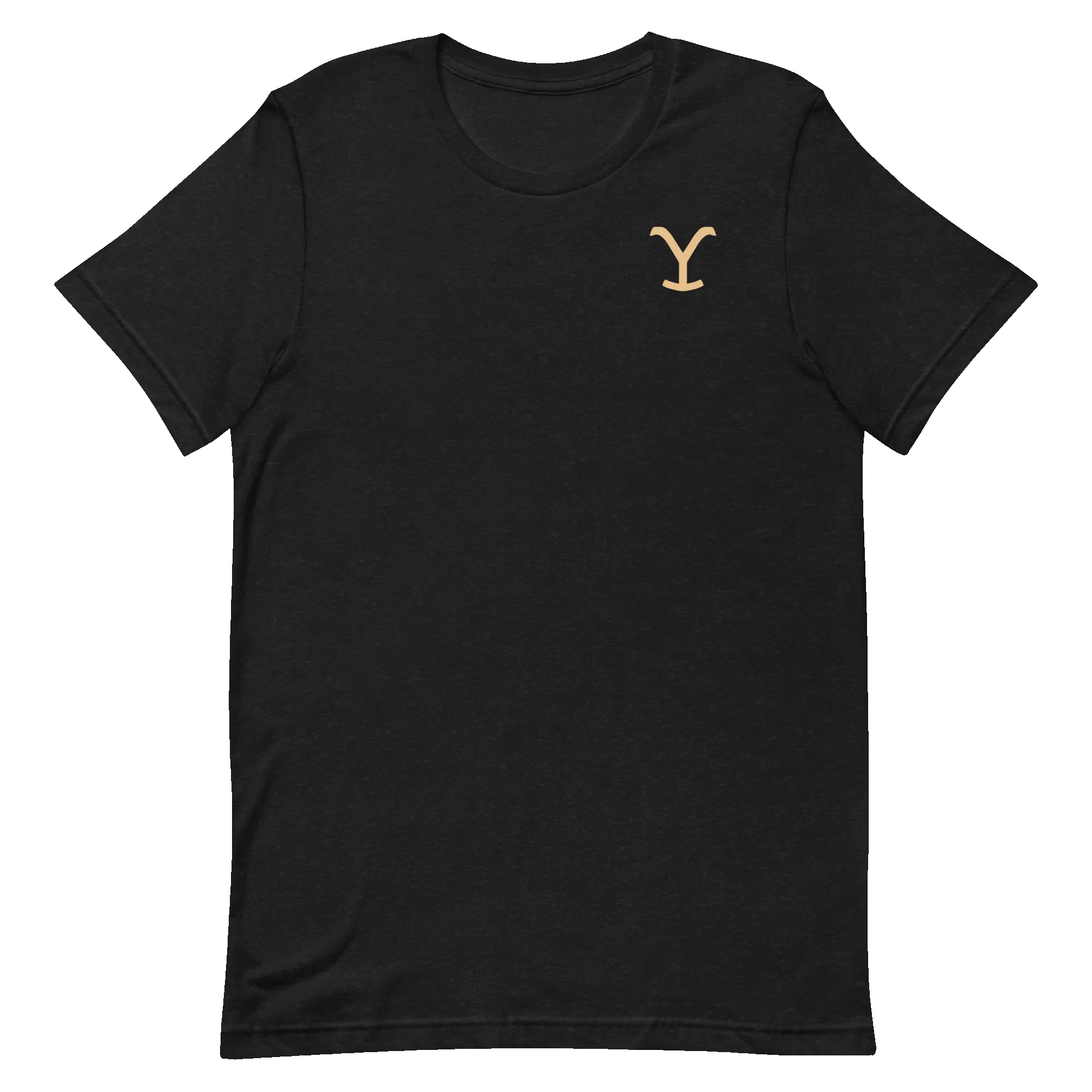 Yellowstone Y Logo Ride for the Brand Adult Short Sleeve T-Shirt sold by MTV