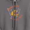 CatDog Really Love You Cat Women's Cropped Hooded Sweatshirt sold by MTV