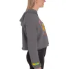 CatDog Really Love You Cat Women's Cropped Hooded Sweatshirt sold by MTV