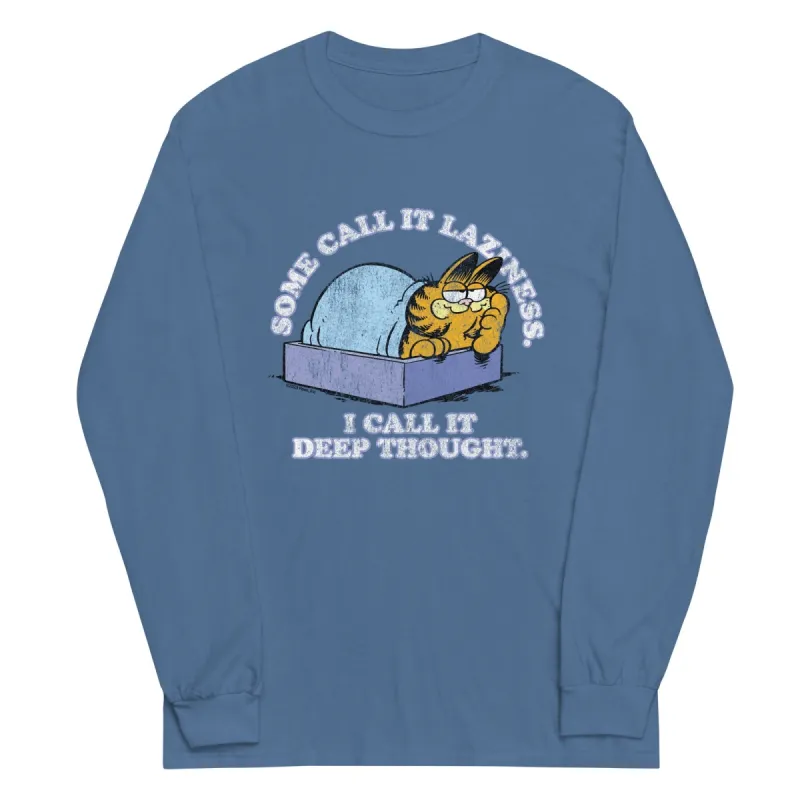 Garfield Some Call It Laziness Long Sleeve T-Shirt sold by MTV