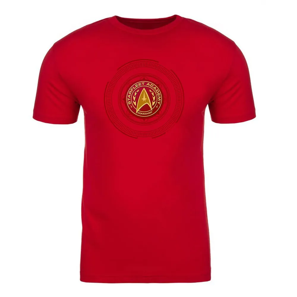 Star Trek Starfleet Academy Command Badge Adult Short Sleeve T-Shirt sold by MTV product image thumbnail 2