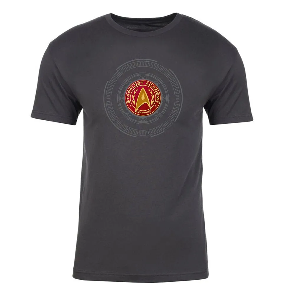 Star Trek Starfleet Academy Command Badge Adult Short Sleeve T-Shirt sold by MTV