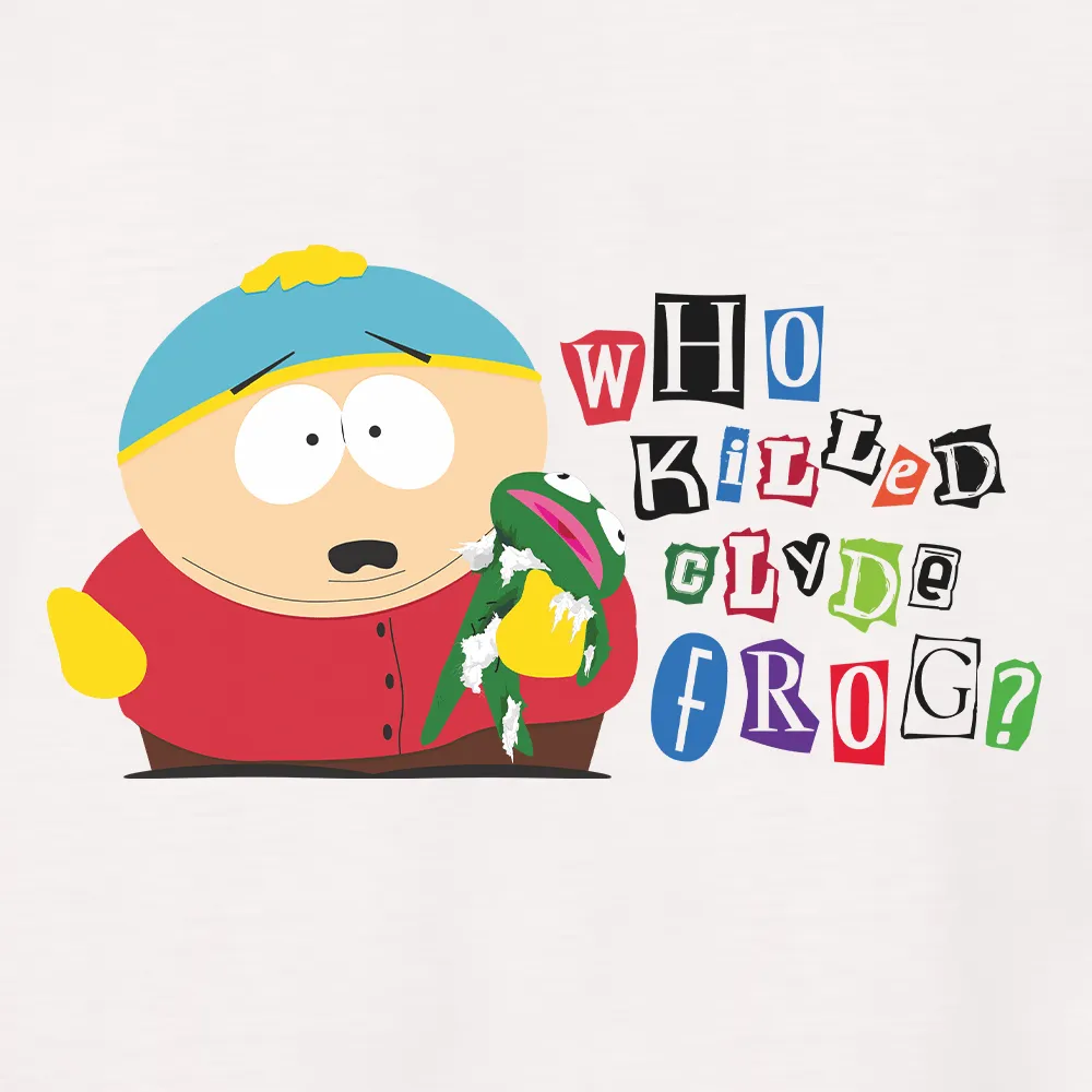 South Park Cartman Who Killed Clyde Frog Adult Short Sleeve T-Shirt sold by MTV product image thumbnail 2