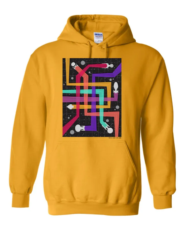 Star Trek Artist Spotlight: Rob DeHart Warp Speed Proud Unisex Hooded Sweatshirt sold by MTV